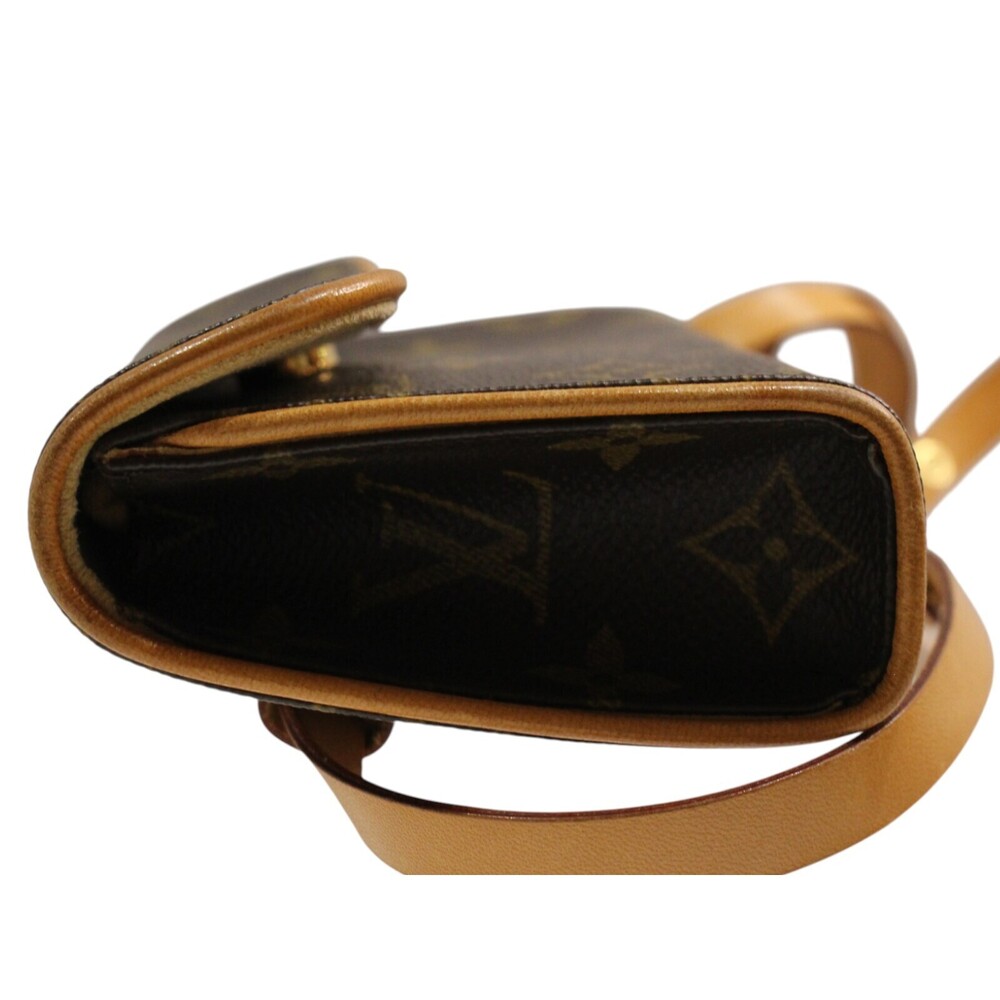 Louis Vuitton Florentine Monogram bag brown body waist Pochette canvas Shoulder - Picture 3 of 7